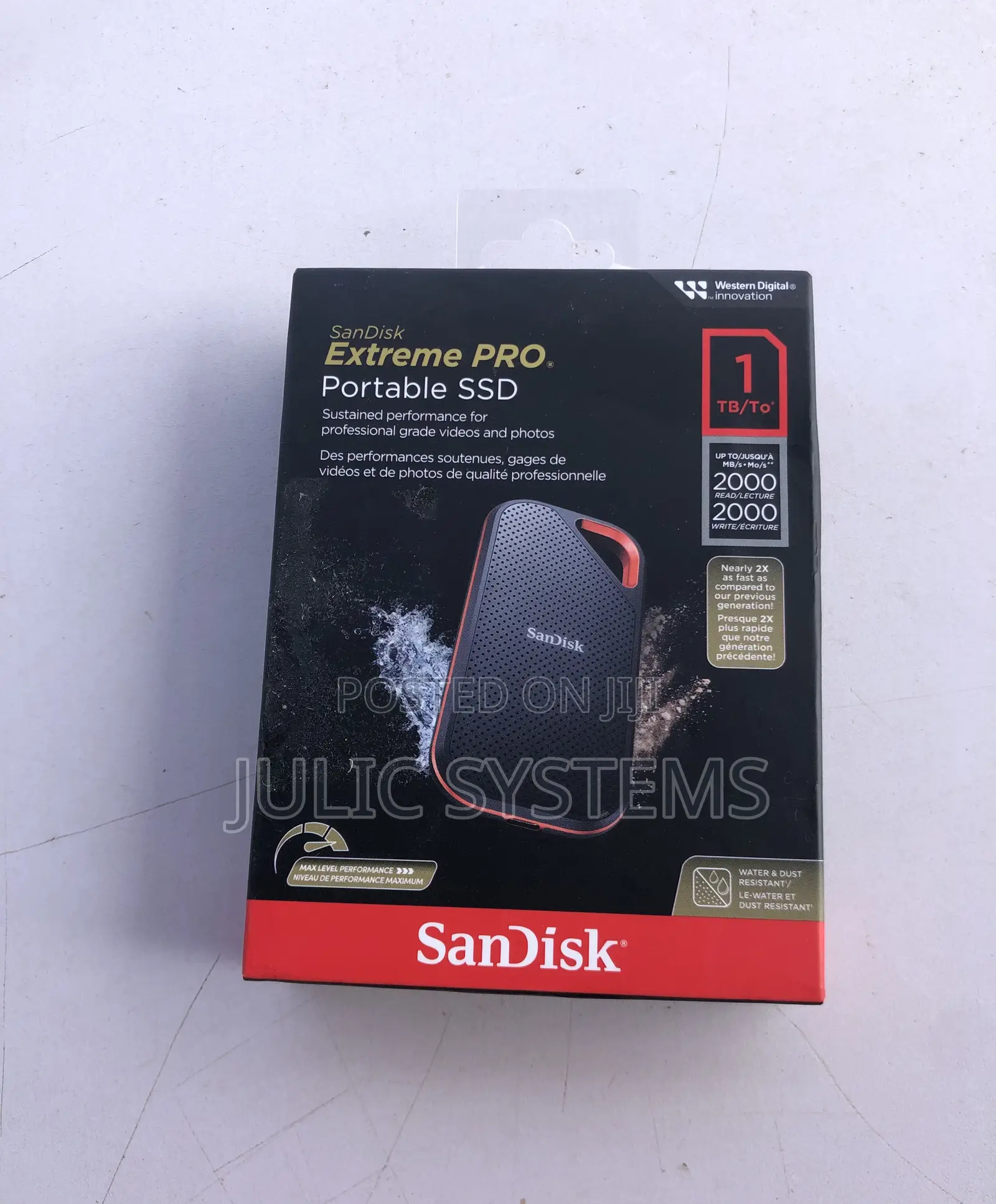 Sandisk 1tb Extreme Pro Portable SSS