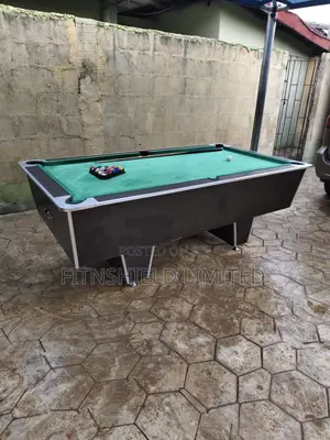 A Complete 7ft Snooker Set, Crafted Locally