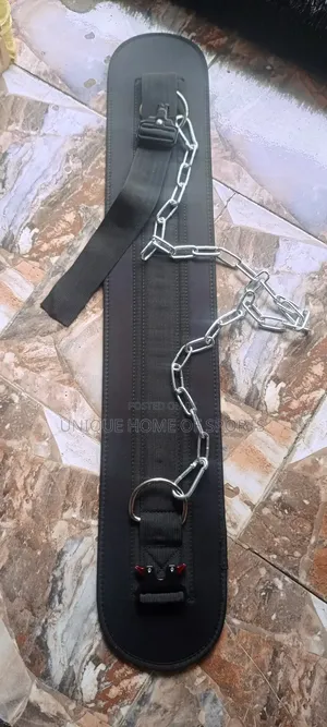 Weight Belt With Chain, Dip Belt For Weighted Pull Ups And Dips