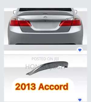 Boot Spoiler 2013,2015,2016 Honda Accord
