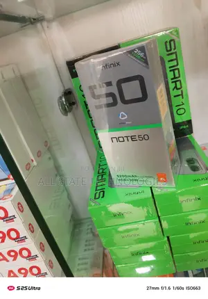 New Infinix Note 50s 256 GB Black