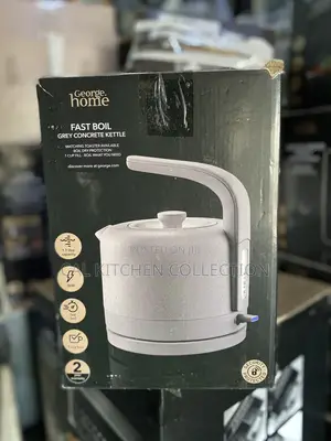 George Home Grey Concrete Kettle