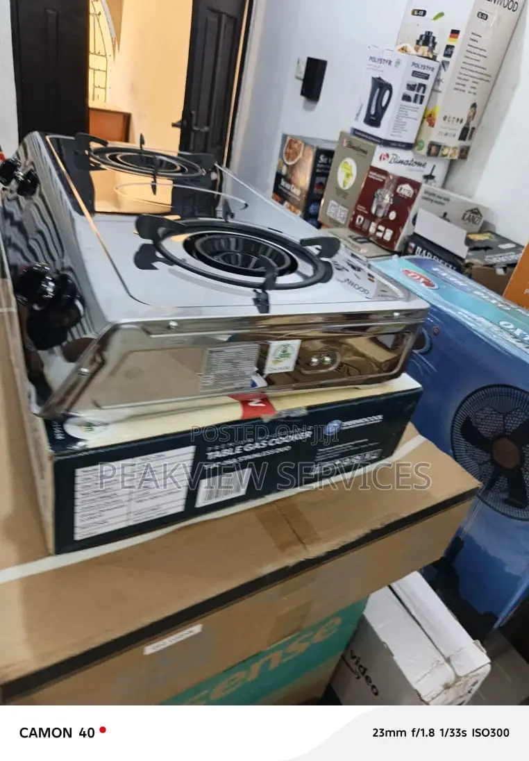 Compact Kitchen Solution – Haier Thermocool Double Gas Burner