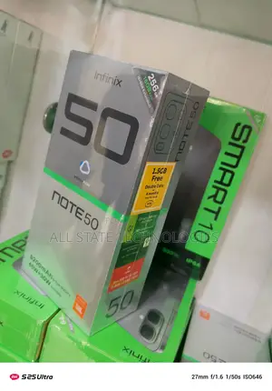 New Infinix Note 50s 256 GB Black
