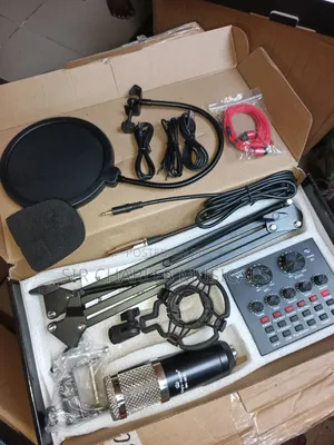 High Quality King's-Audio Bm-800 Studio Microphone With V8 Sound Card