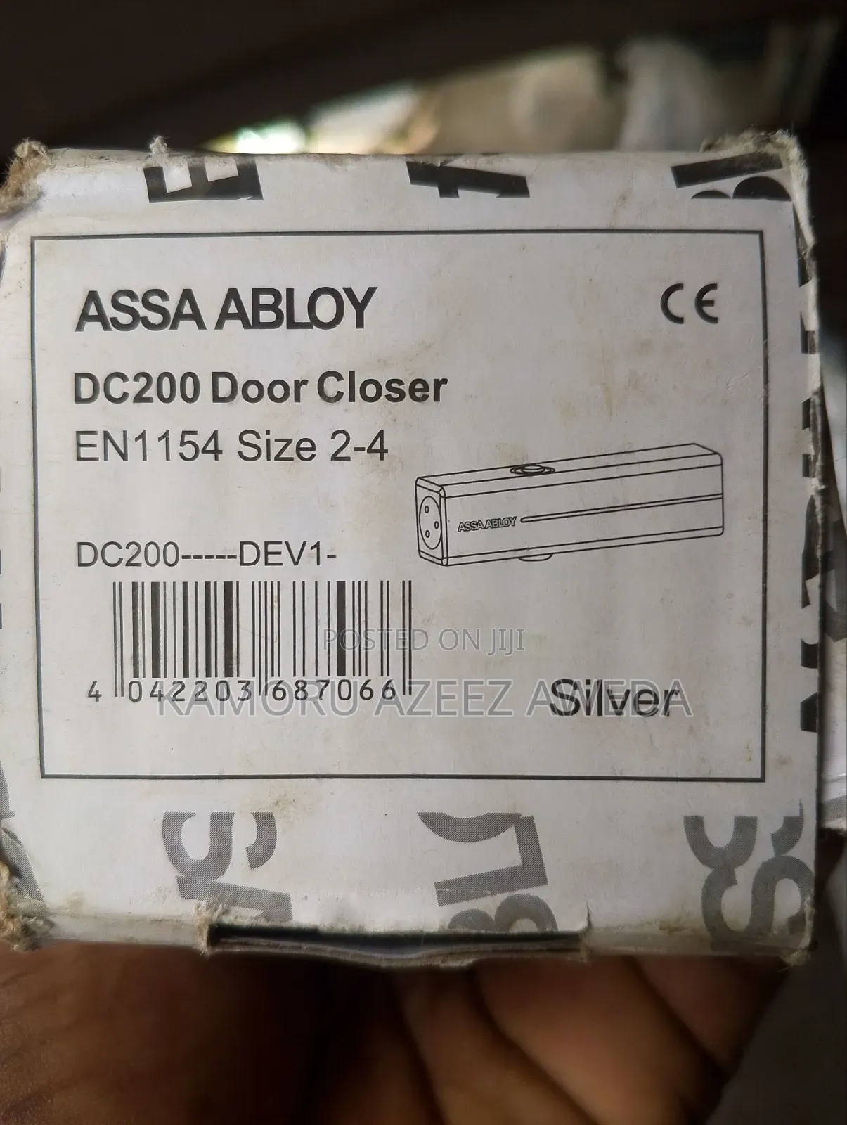 Assa Abloy. Dc200 Door Closer Size 2-4