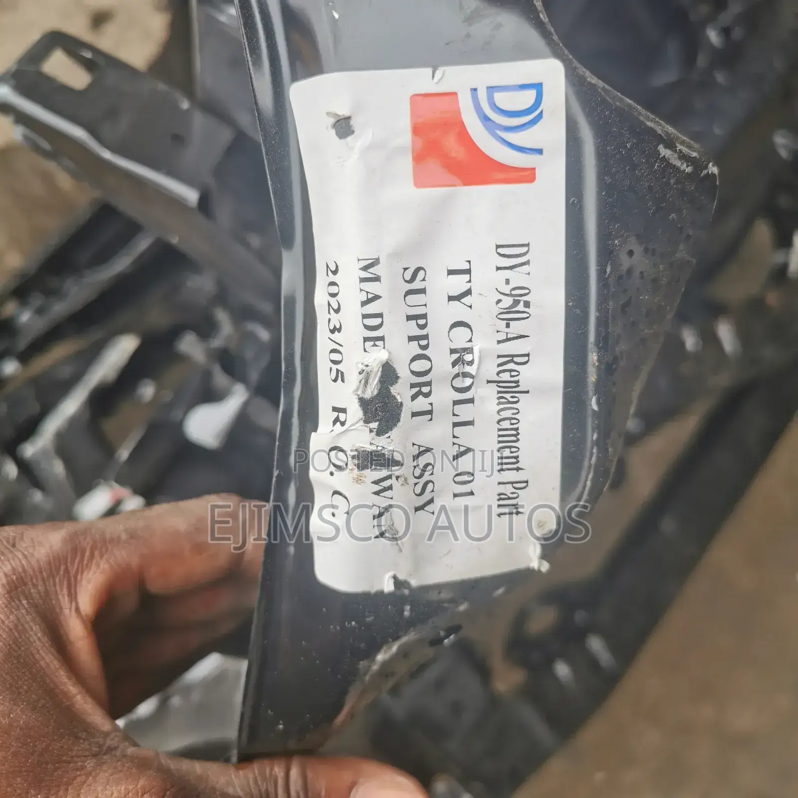 Front Cut Corolla 2001 - 2006