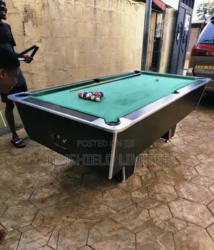 A Complete 7 Foot Snooker Setup, Made by Local Artisans
