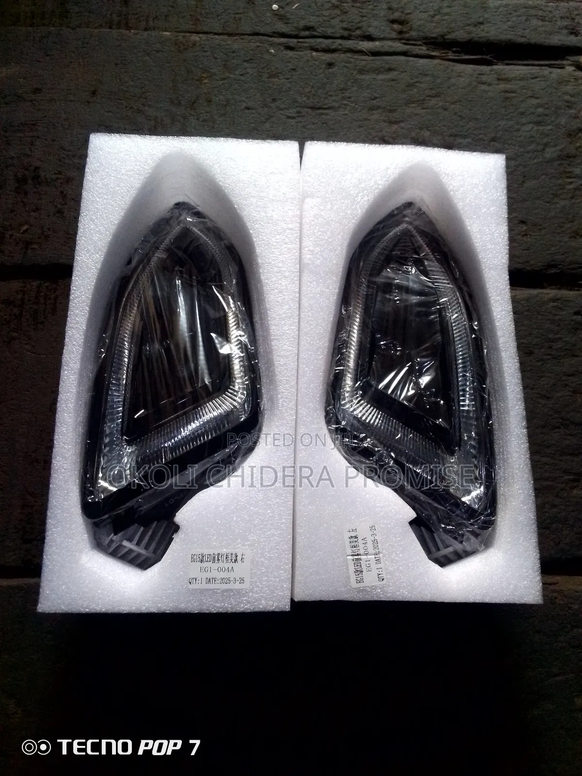Fog Light Ford Edge 2015_2018