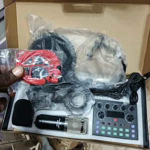 High Quality King's-Audio Bm-800 Condenser Mic With V8s Sound Card