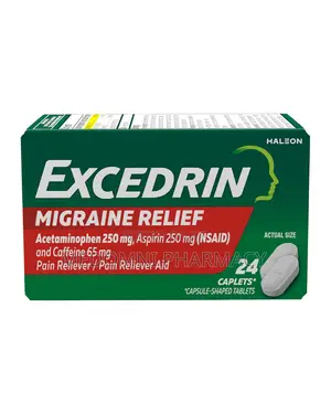Excedrin Migraine Relief Caplets – 24 Count