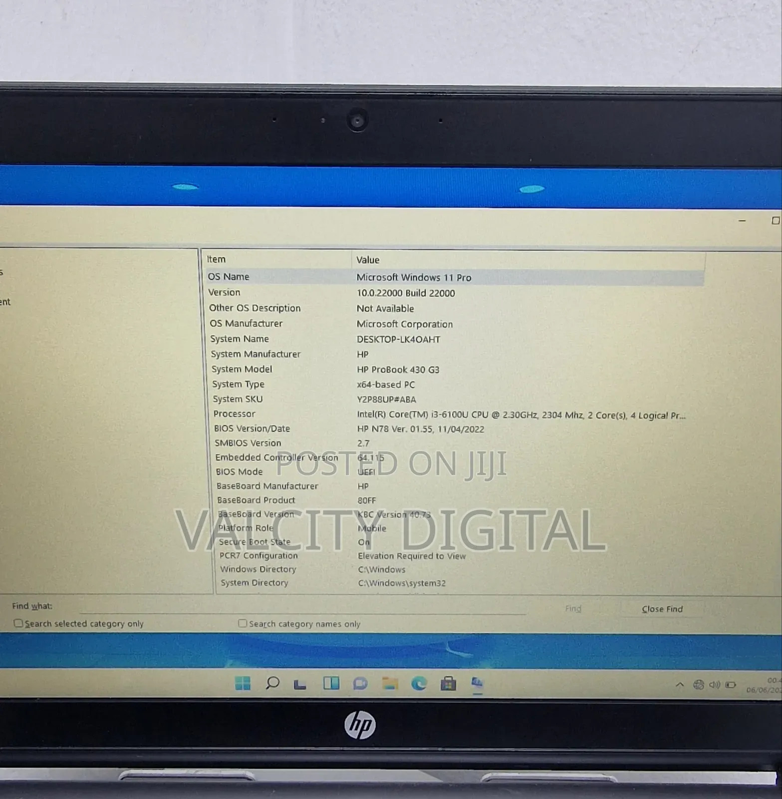 Laptop HP ProBook 430 G3 8GB Intel Core i3 SSD 128GB