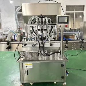 4 Nozzle Filling Liquid Machine