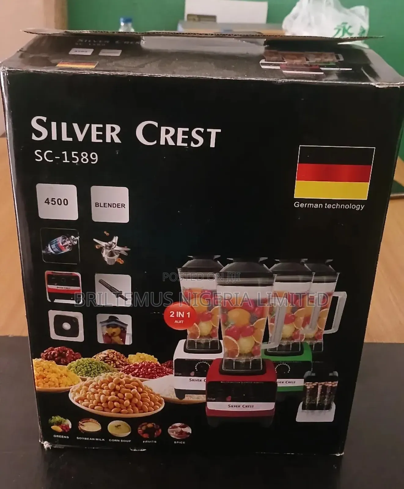 Silver Crest Sc1589 2in1 Blender
