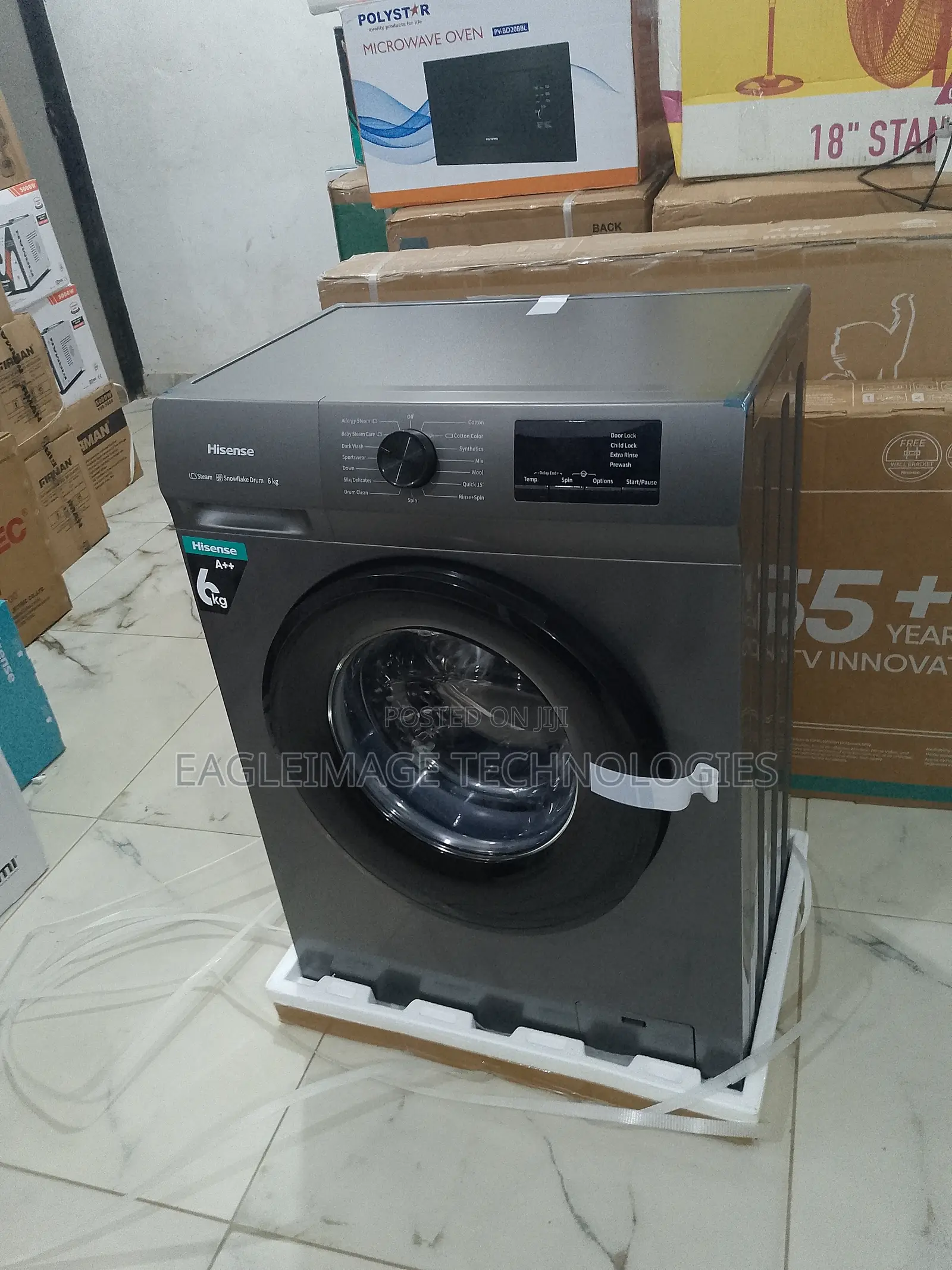 “Power Meets Elegance – Hisense Wfvb6010mt Washer”