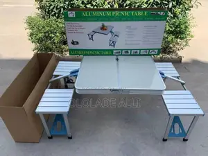Aluminum Picnic Table Set