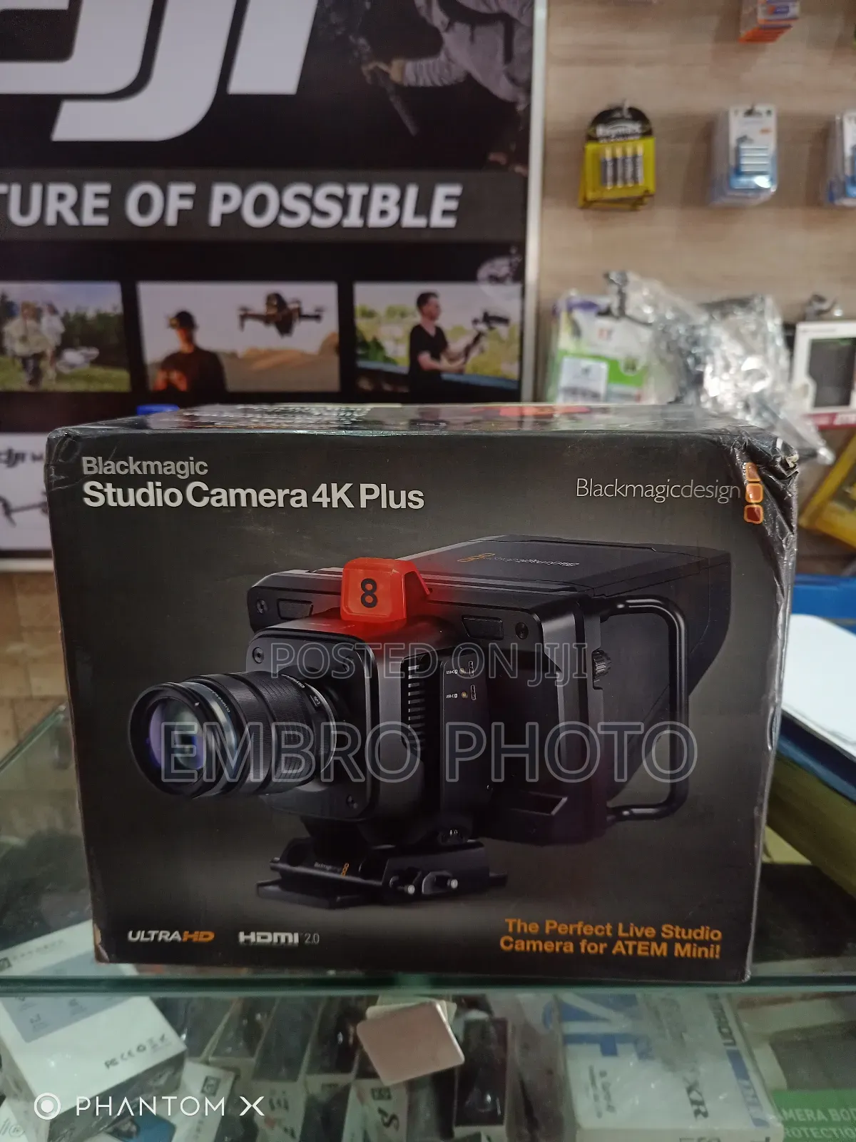 Blackmagic Ultra Hd Studio Camera Plus