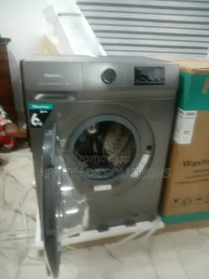 Modern Gray Hisense 6 Kg Front Load – Led Display