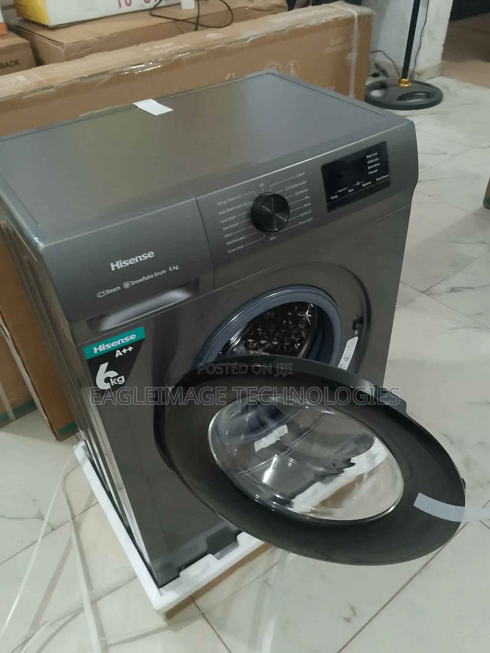 “Hisense Wfvb6010mt – Energy-Saving Front Loader”