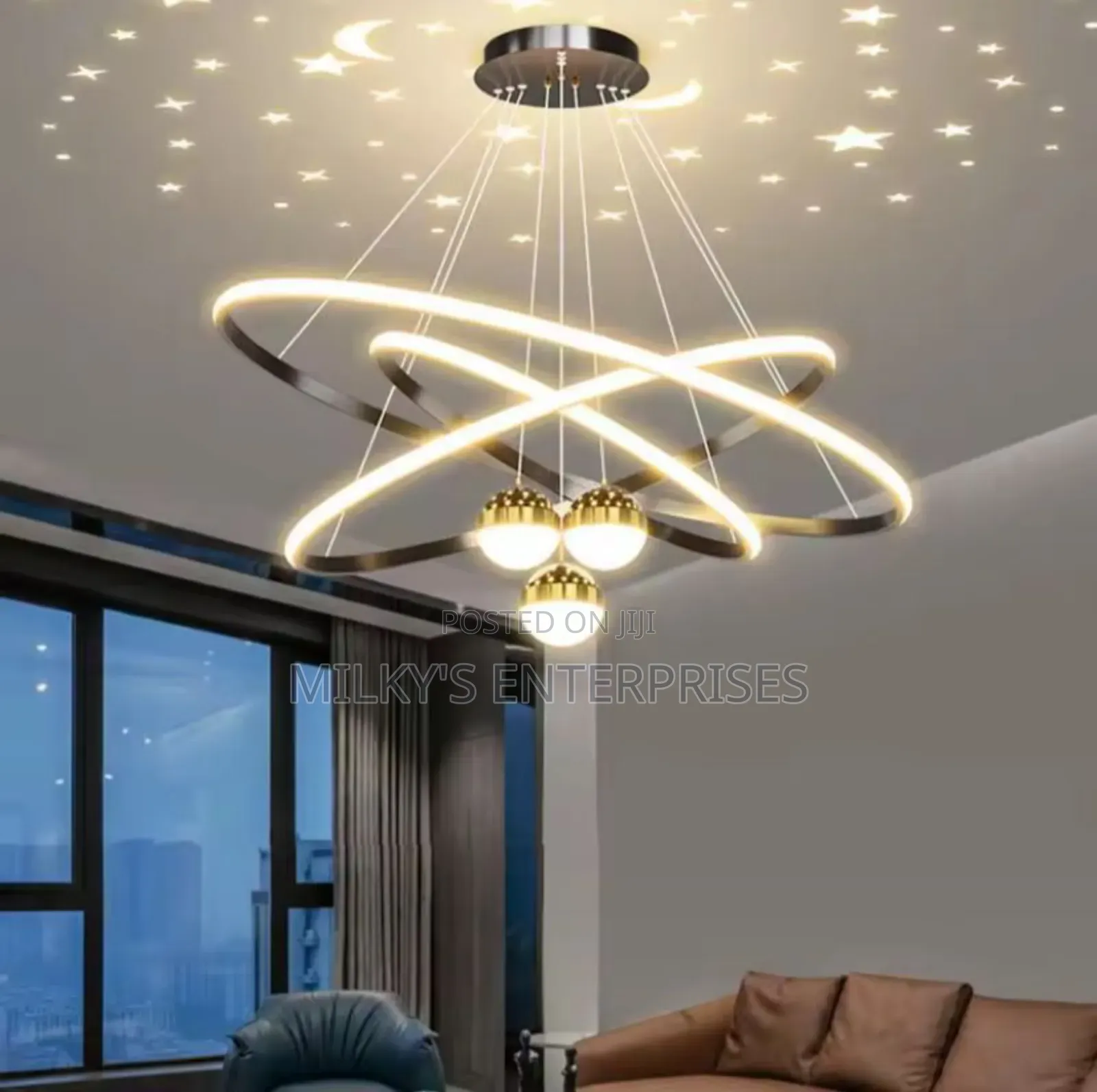 Led Dropping Chandelier