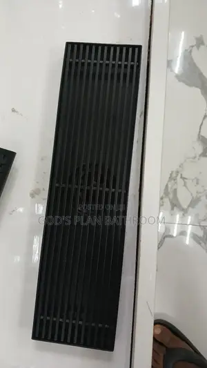 30cm Floor Drain (Black)