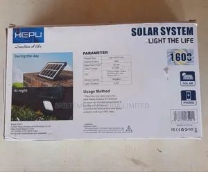 Hepu Solar System 1600mah With 1 Led Bulb