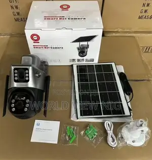 Dual Lens Solar PTZ Camera With 4g