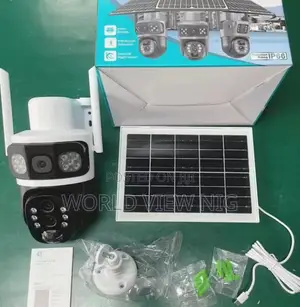 Triple Lenses CCTV Camera