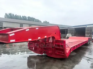 80ton Brand New Front Loader Lowbed With Discoupling Engine