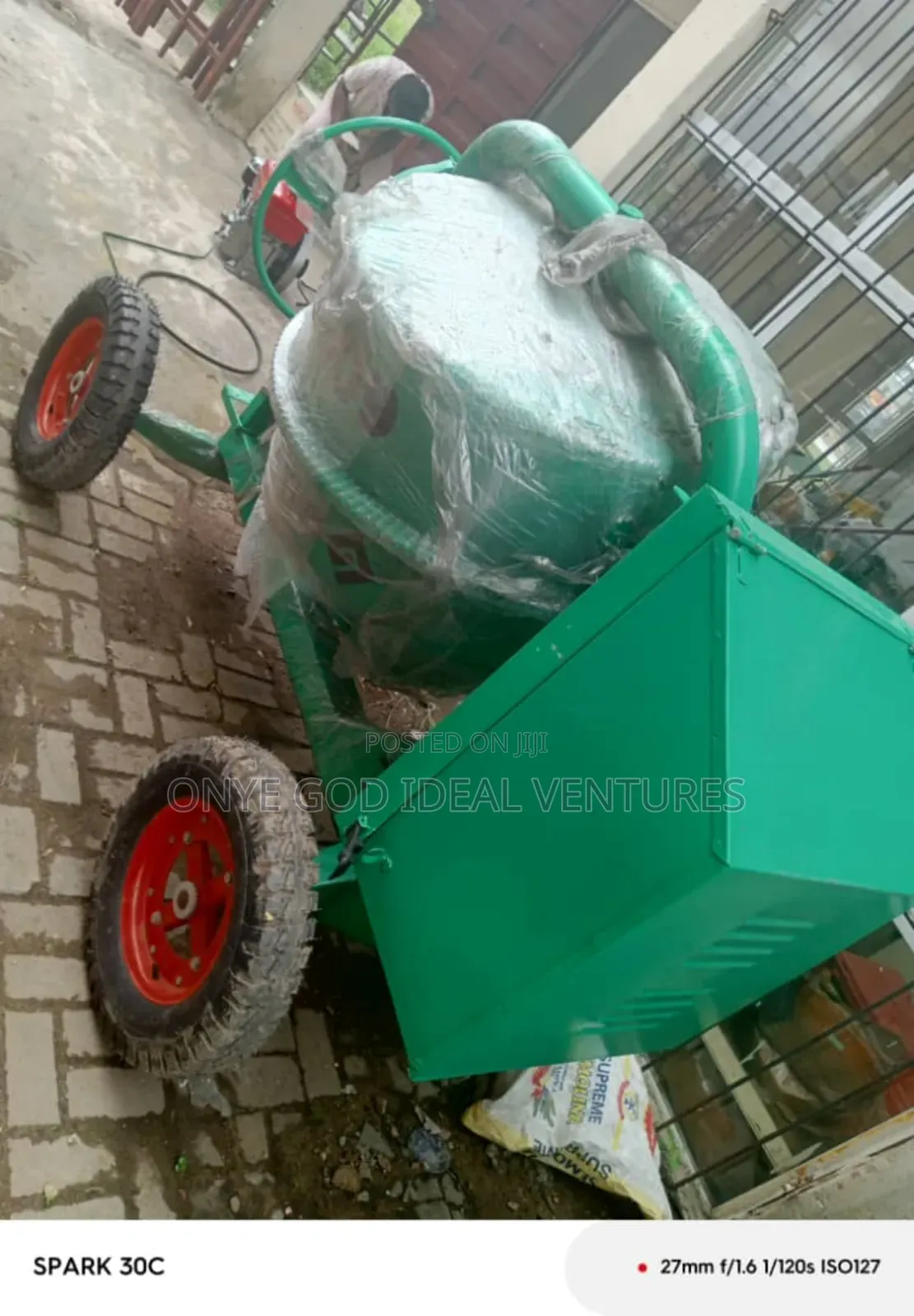 Concrete Mixer Machine 400l With Diesel Engine