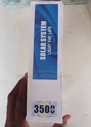 Hepu Solar System Lighting 3500mah With 2 Led Bulb
