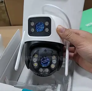 Dual Lenses 4g PTZ Solar Security Camera