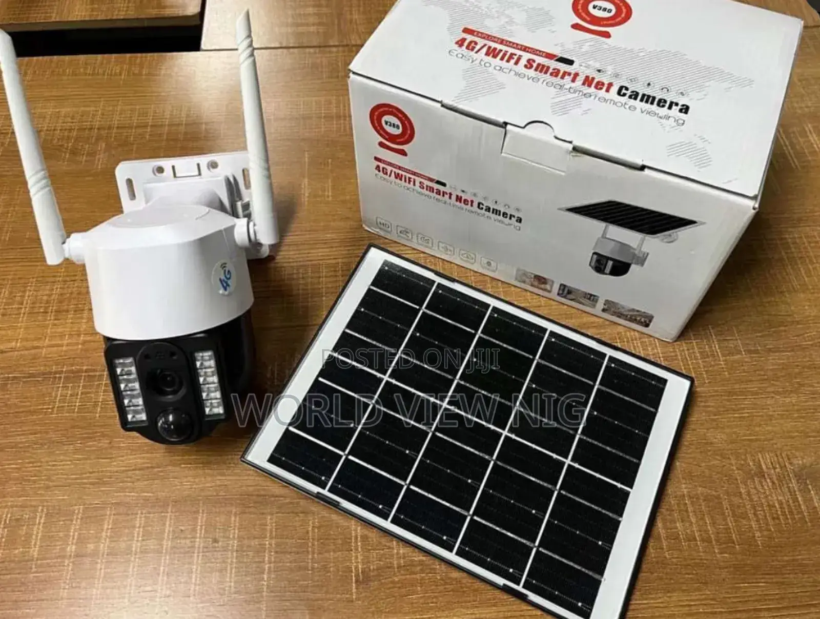 Single Lenses Solar Camera With 4g