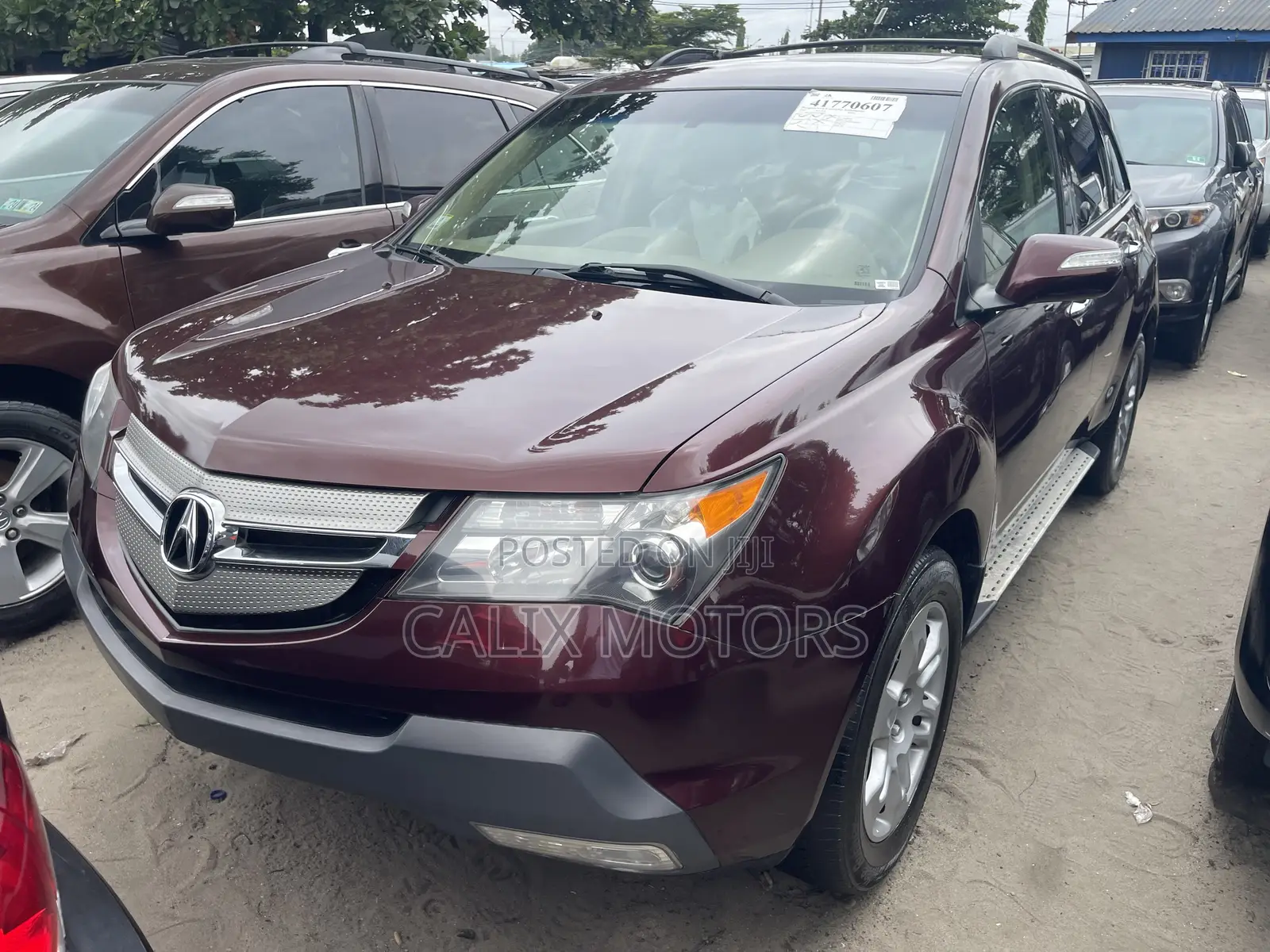 Acura MDX 2009 Red