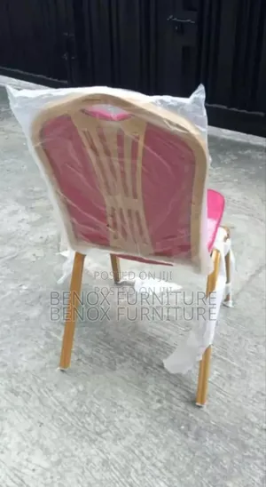 Banquet Chair With Iron At The Back