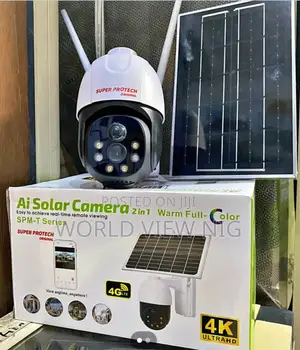 PTZ Solar Security Camera