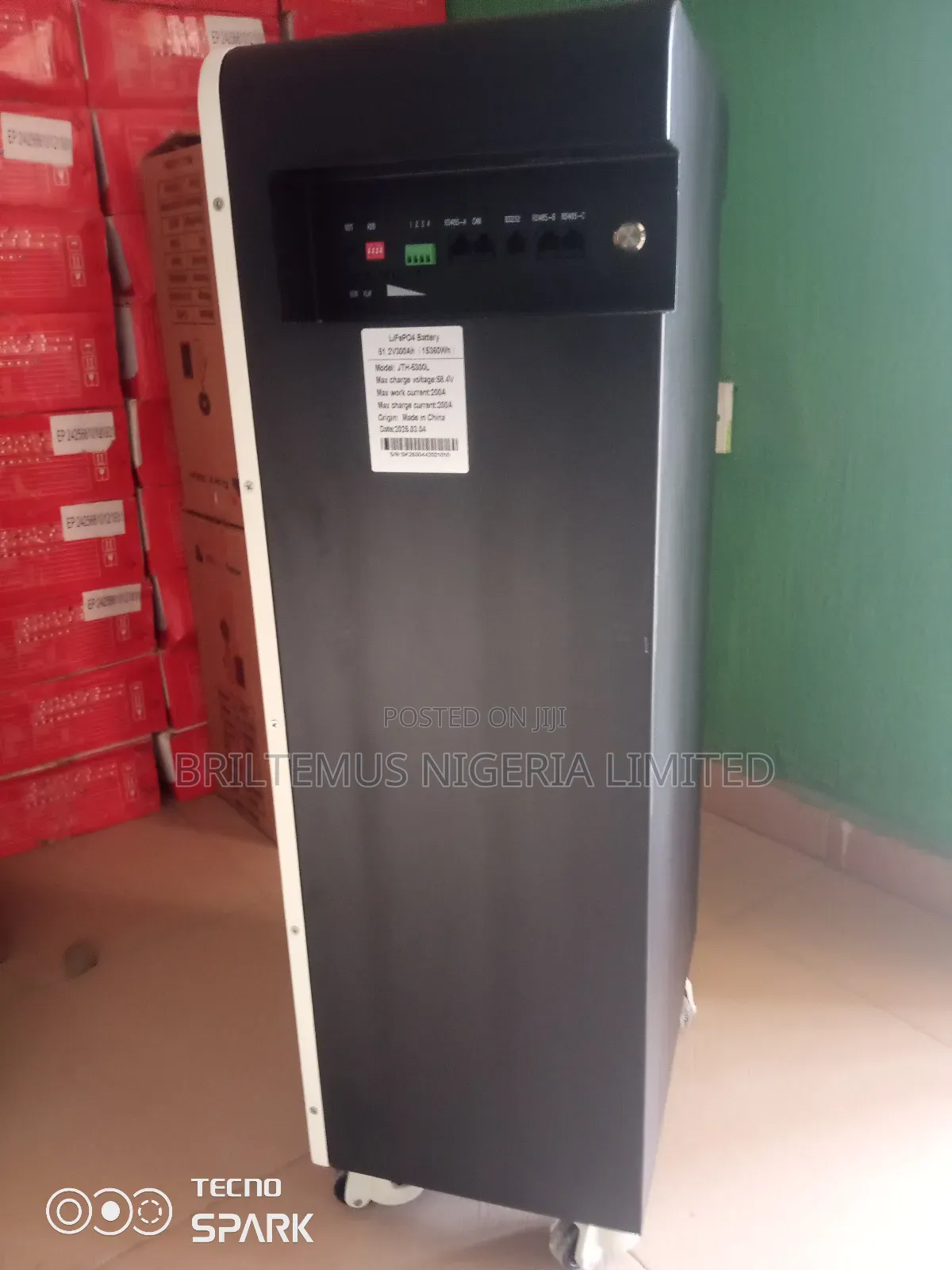 15kva Sun Power Lithium Battery