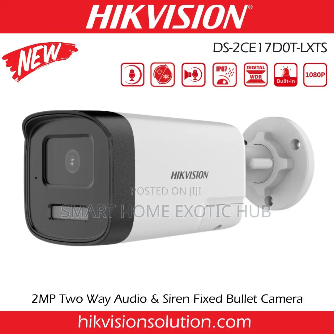 Hikvision Two-Way Audio Bullet 2mp Camera