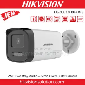 Hikvision Two-Way Audio Bullet 2mp Camera