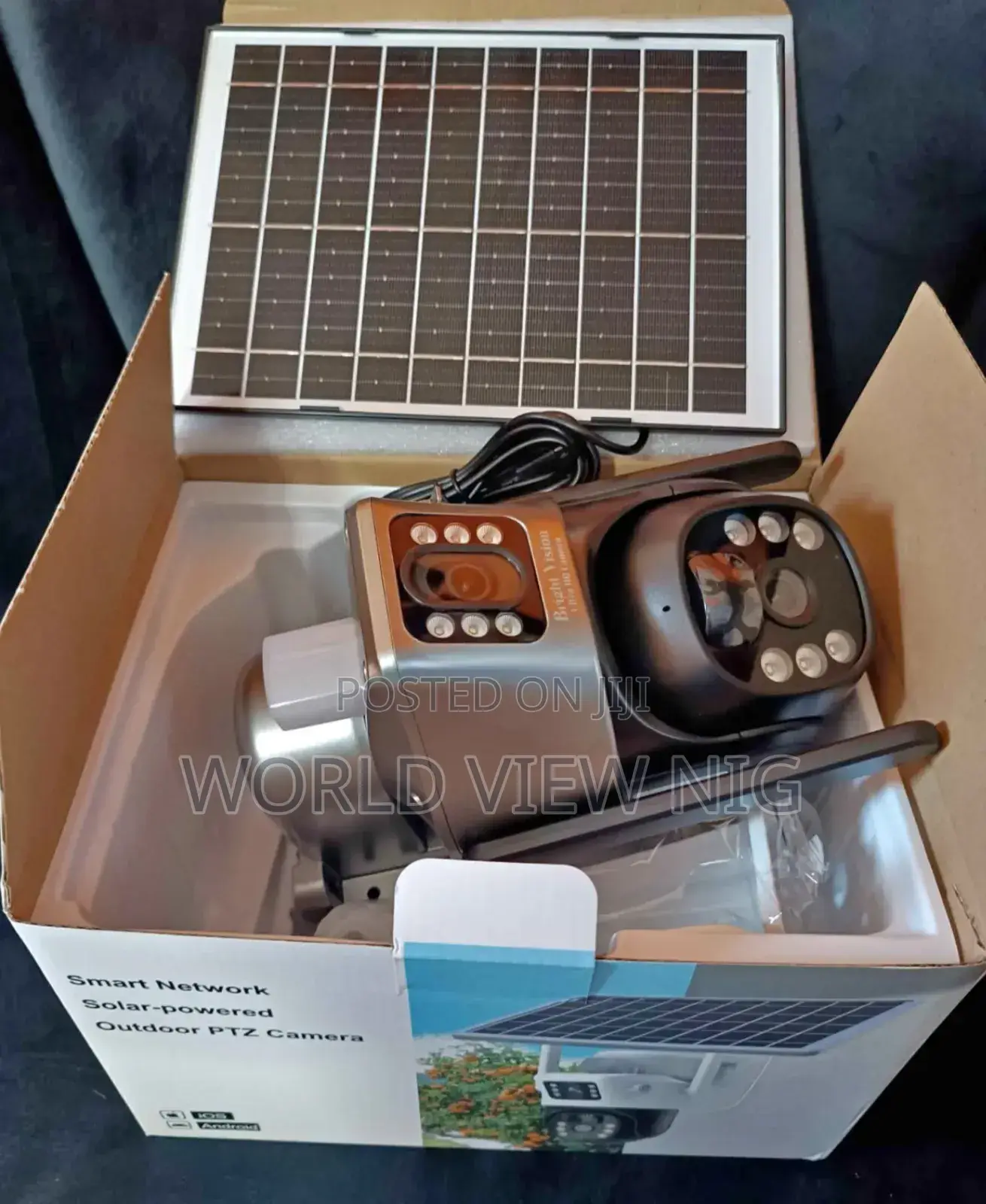Solar Security PTZ Camera 4g