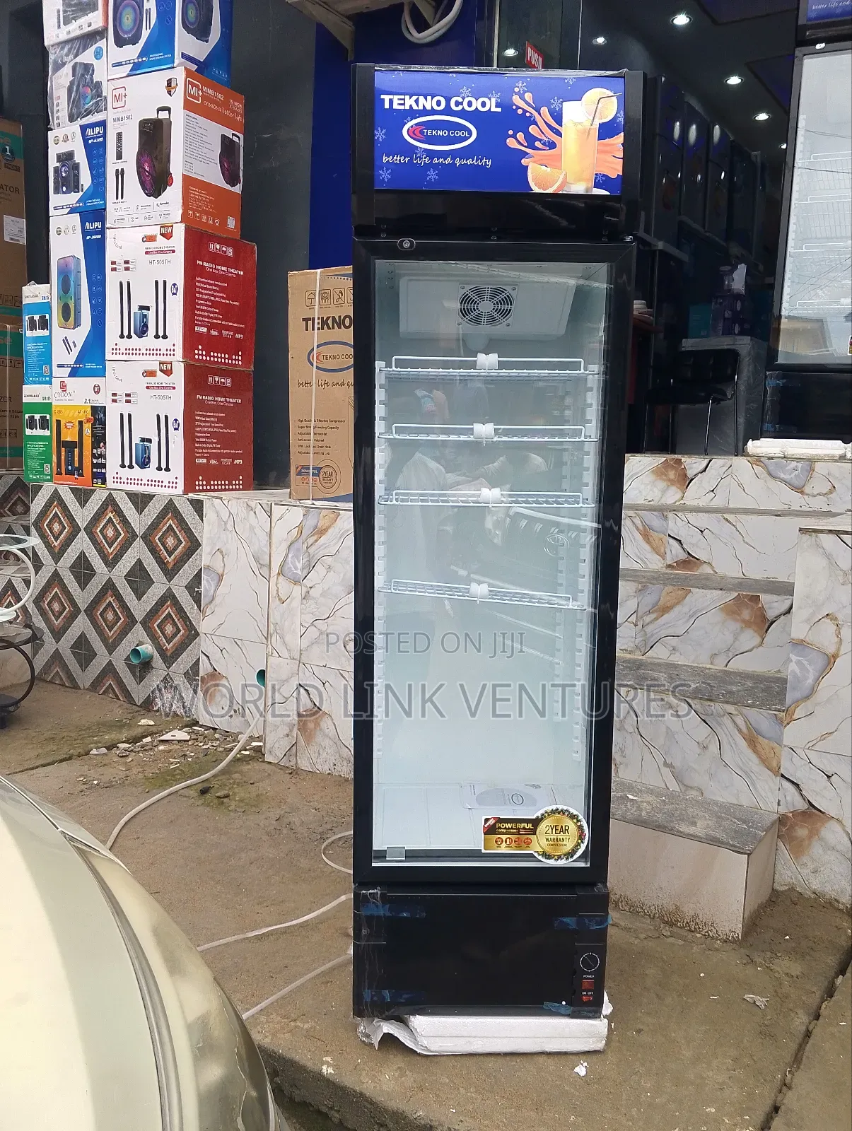 Techno Cool Standing Chiller Show Glass
