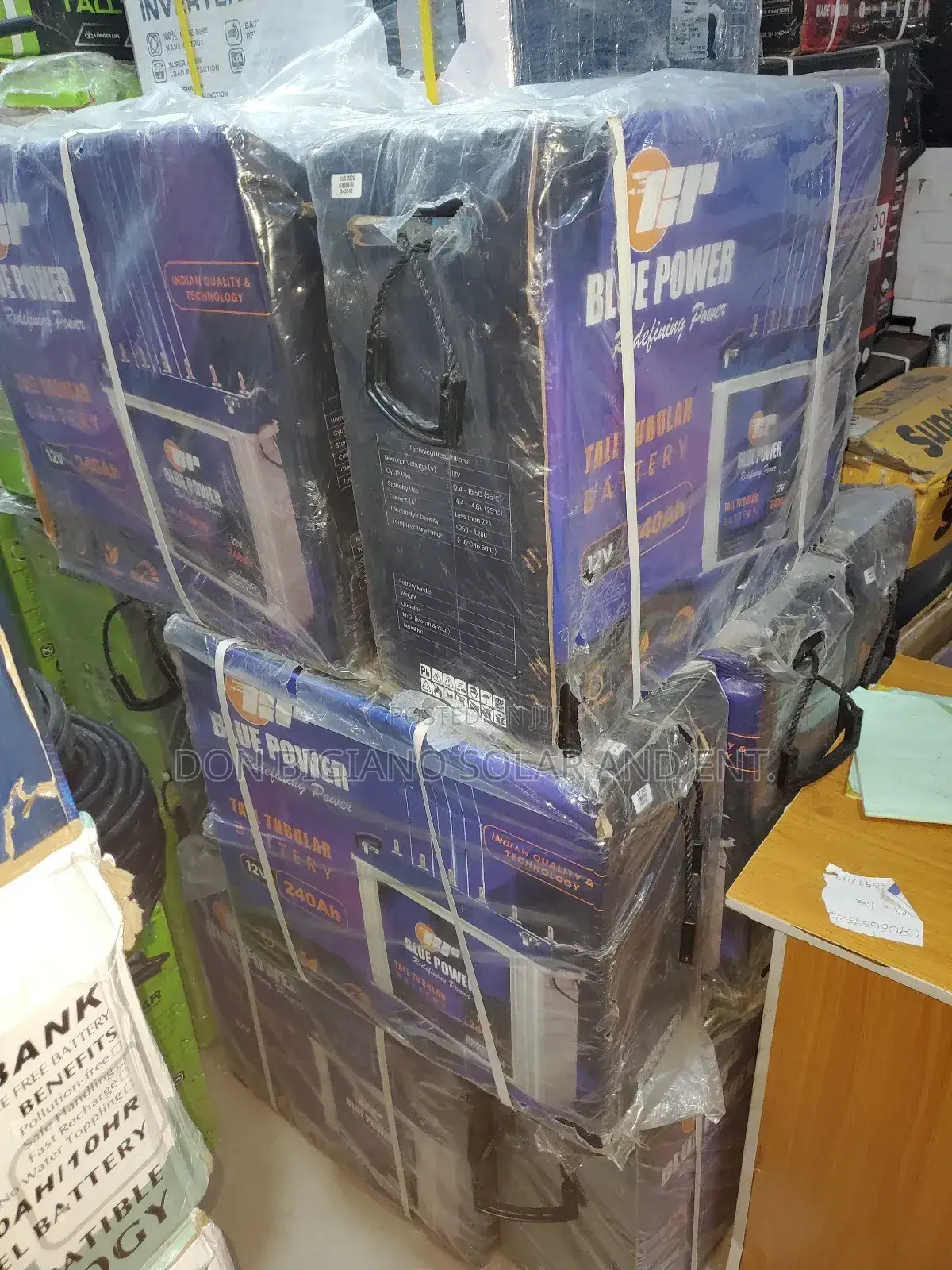 Blue Power Tubular Battery