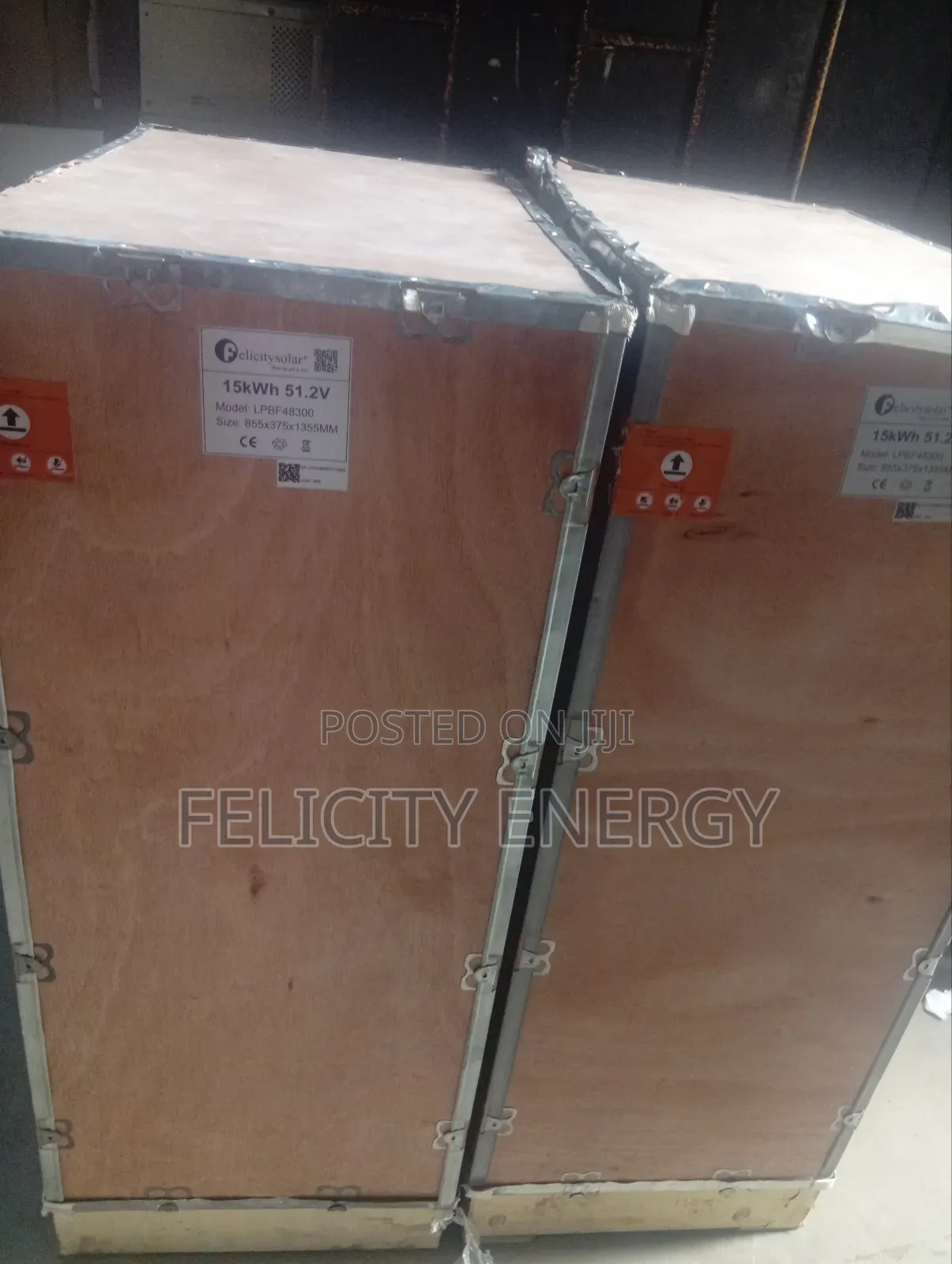 Felicity Lithium Battery 15kwh 51.2v