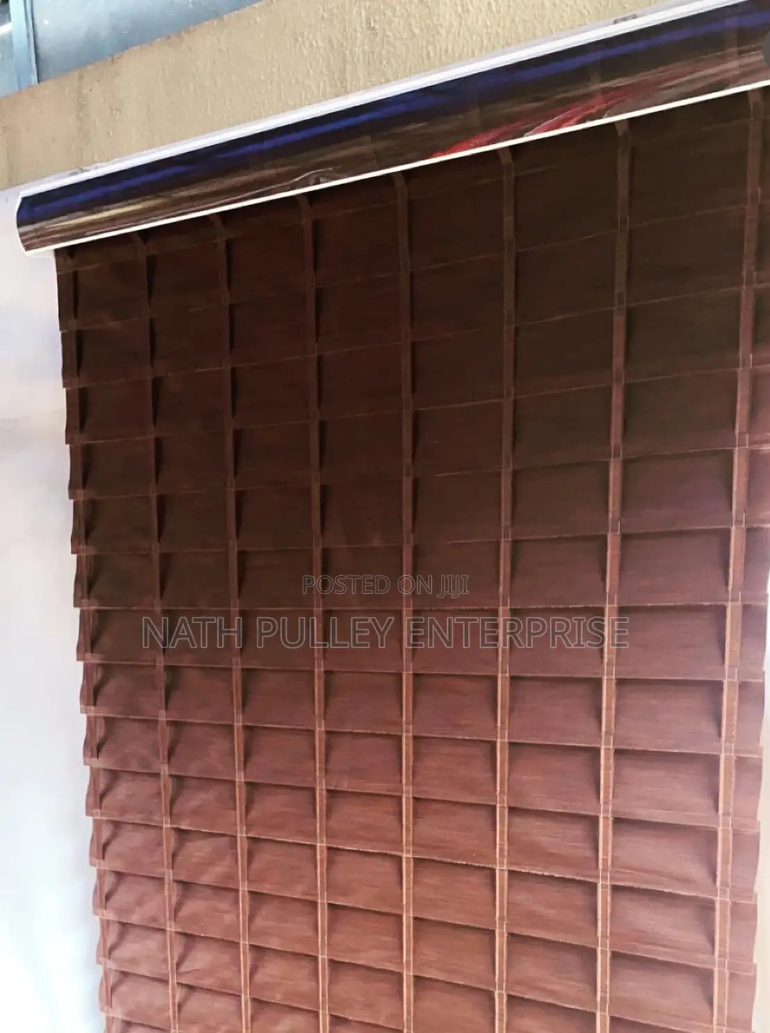 Chocolate Varma Triple Shade Blinds