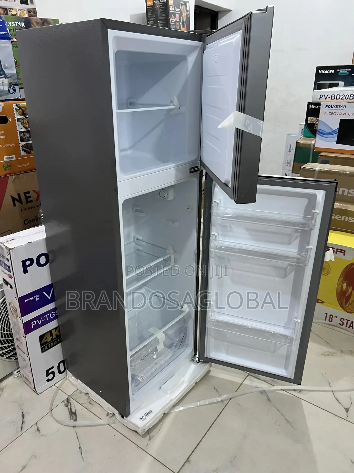 Hisense Ref 200dr – 154l Fridge, Factory Sealed