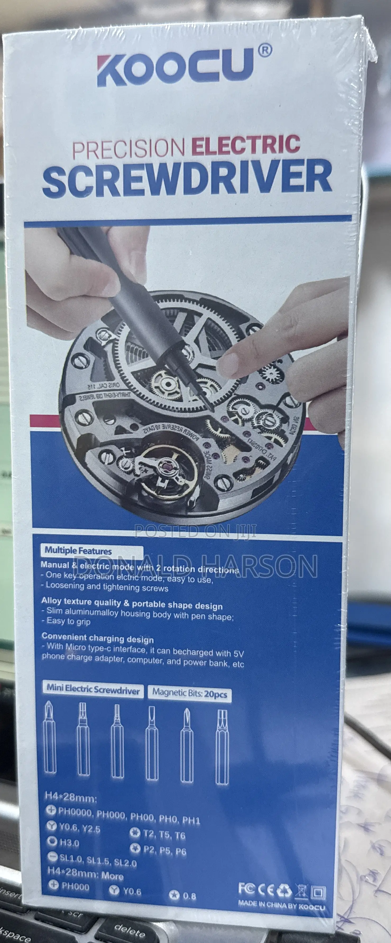 Precision Electric Screwdriver