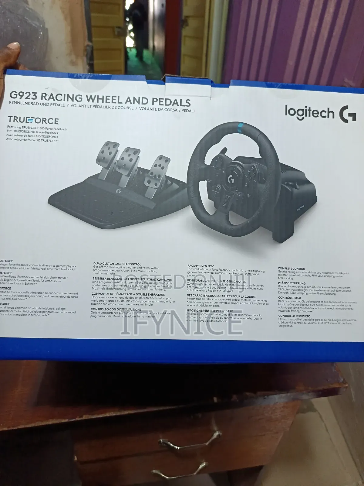 Logitech Trueforceg923 Racing Wheel