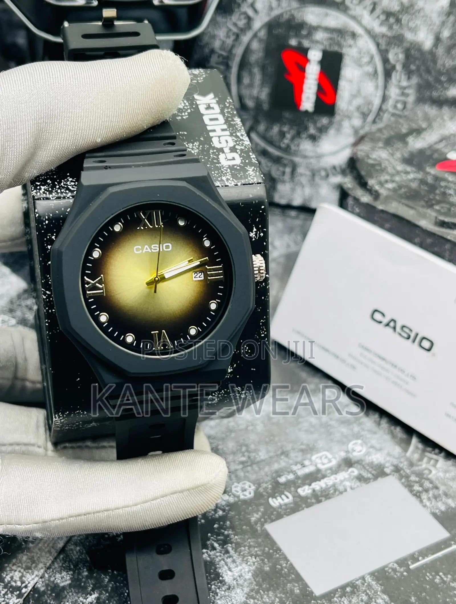 Gshock Casio Quartz Rubber Wristwatch