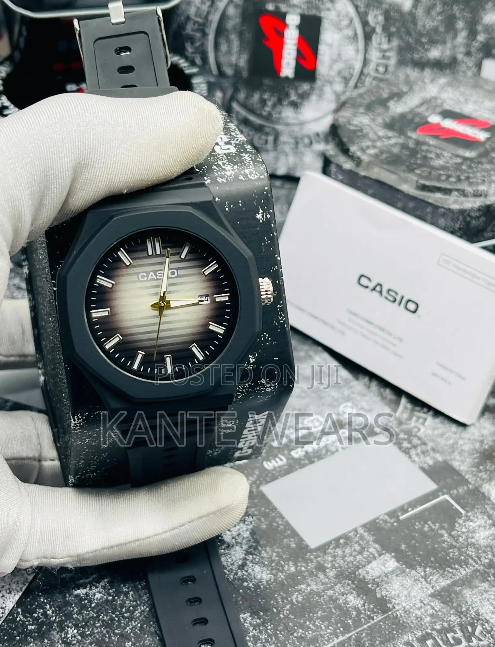 Gshock Casio Quartz Rubber Wristwatch