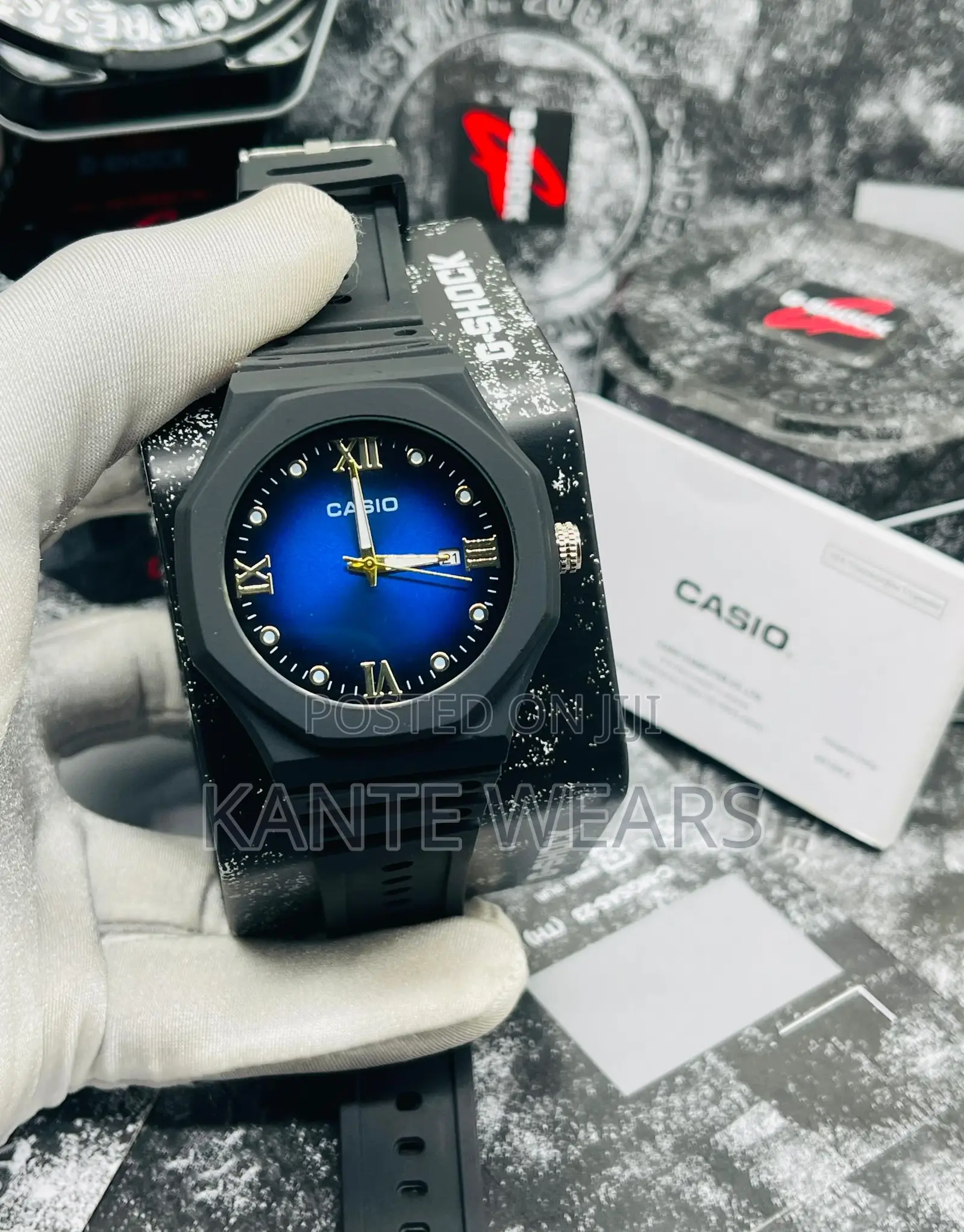 Gshock Casio Quartz Rubber Wristwatch